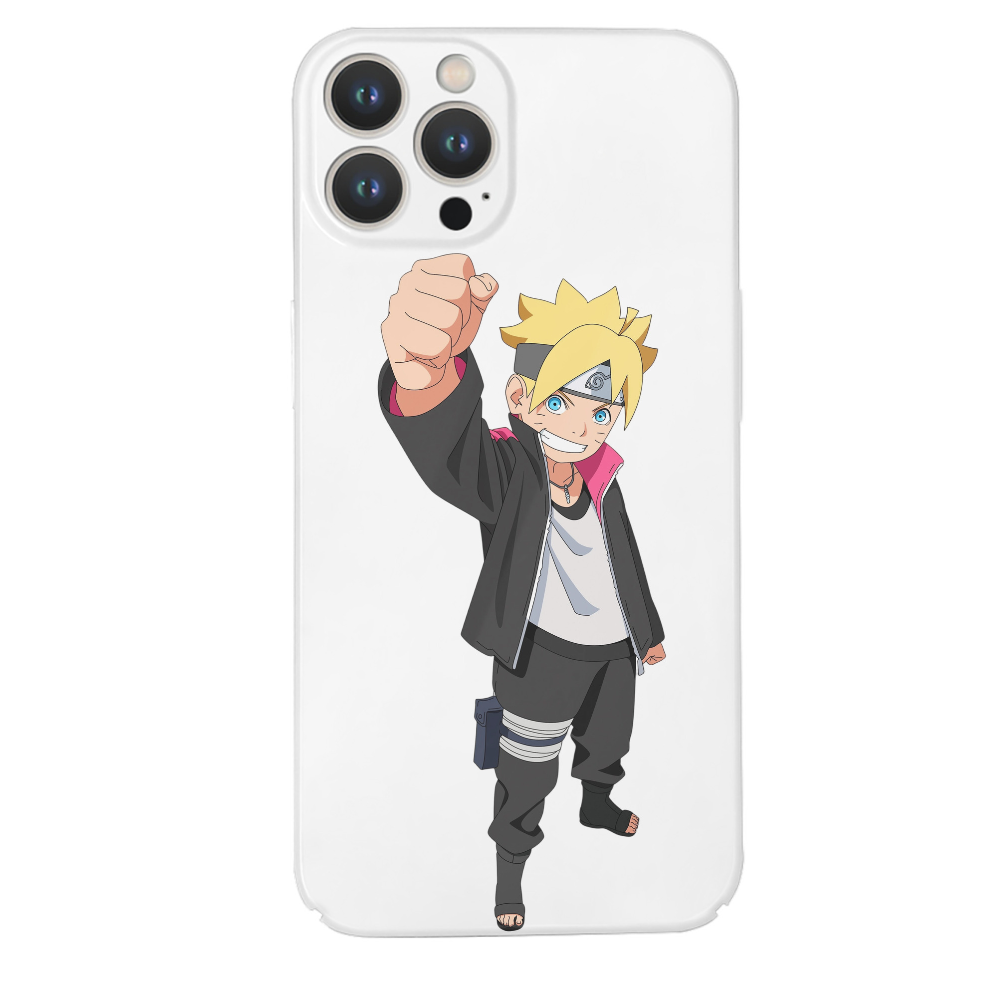 （画像用） NARUTO -ナルト- うずまき ボルト Uzumaki Boruto 【iPhone 14シリーズ対応】ハードケース